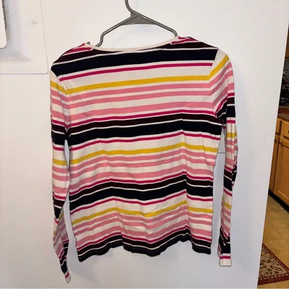 5/$25 Striped Talbots Long Sleeve - Picture 3 of 3
